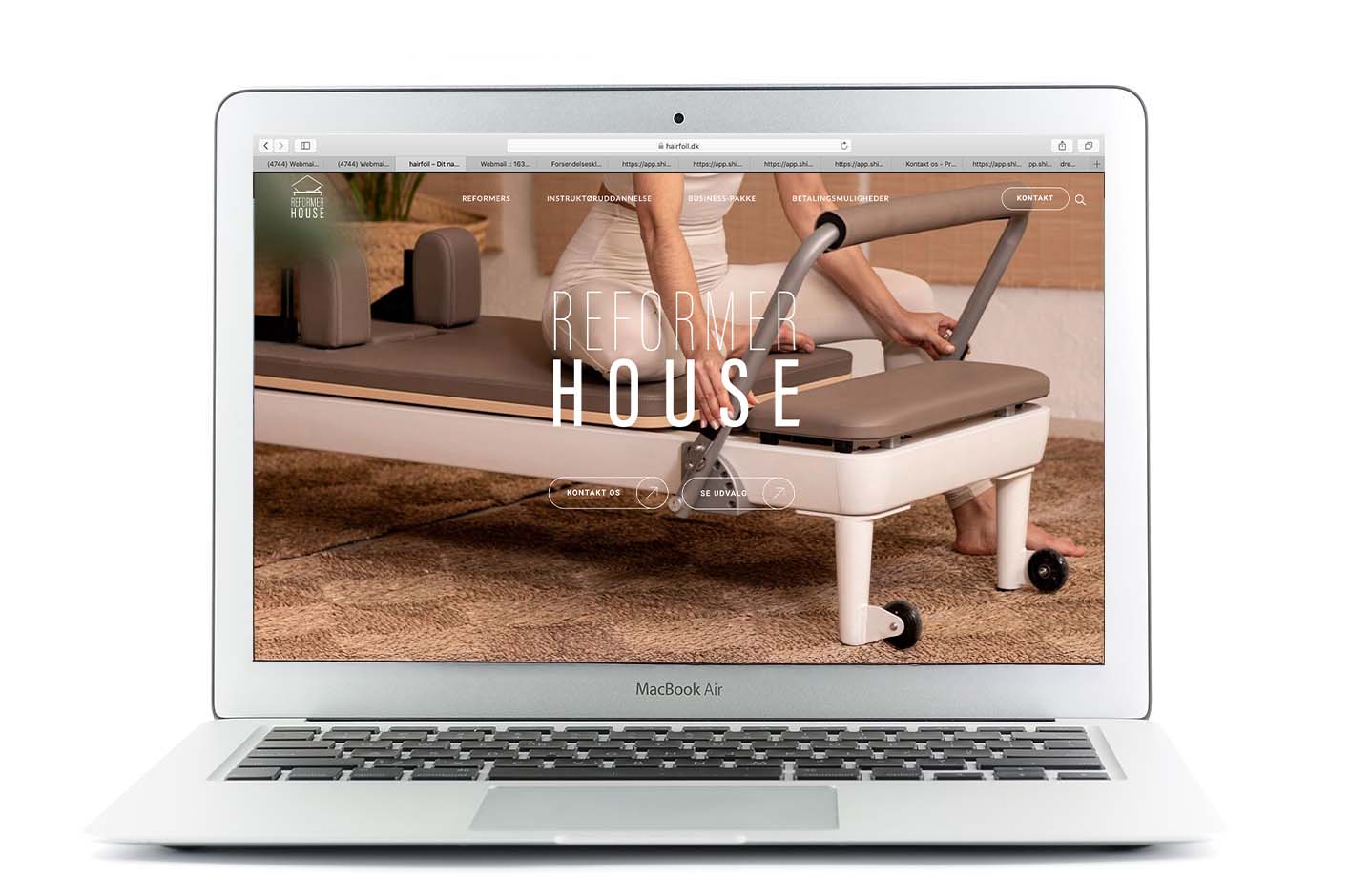 webdesign mac book air reformerhouse